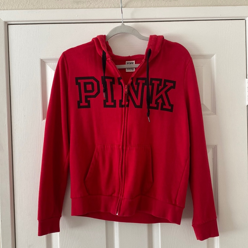 PINK Zip Up Hoodie